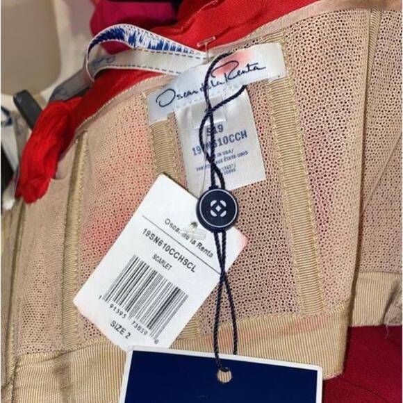 Oscar De La Renta Long Dress - Picture 4 of 10